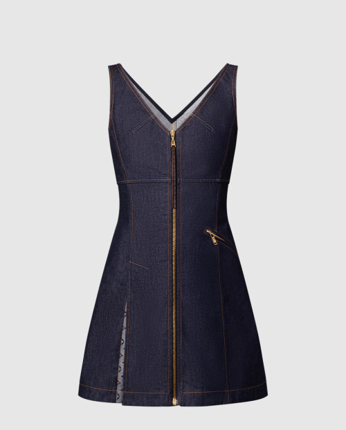 [LOUIS VUITTON-루이비통]데님 미니 드레스 1AI136