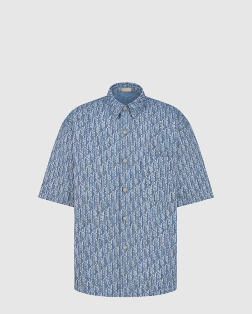 [DIOR-디올]Oblique 반소매 셔츠 593D5