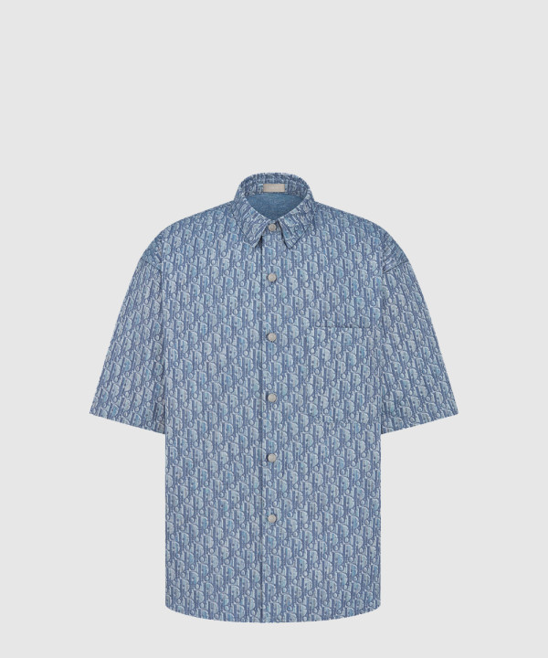 [DIOR-디올]Oblique 반소매 셔츠 593D5