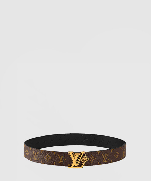 [LOUIS VUITTON-루이비통]플라워 (LV Flower)  리버서블 벨트 M4061Q