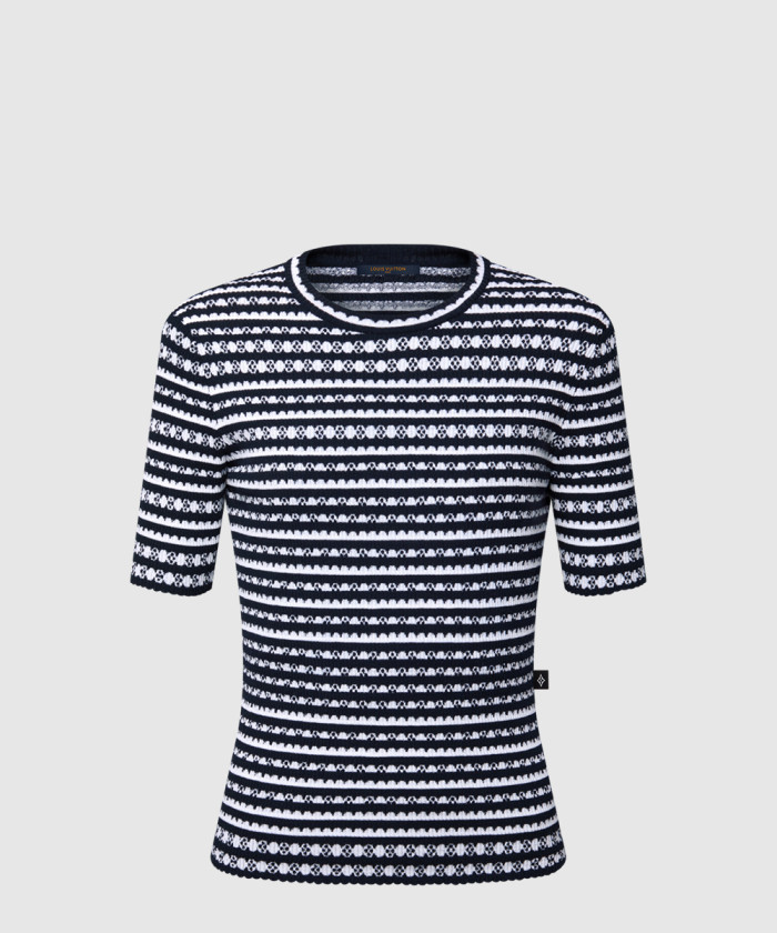 레플리카|이미테이션 dior-디올스캘럽-스트라이프-니트-톱-1ahj14