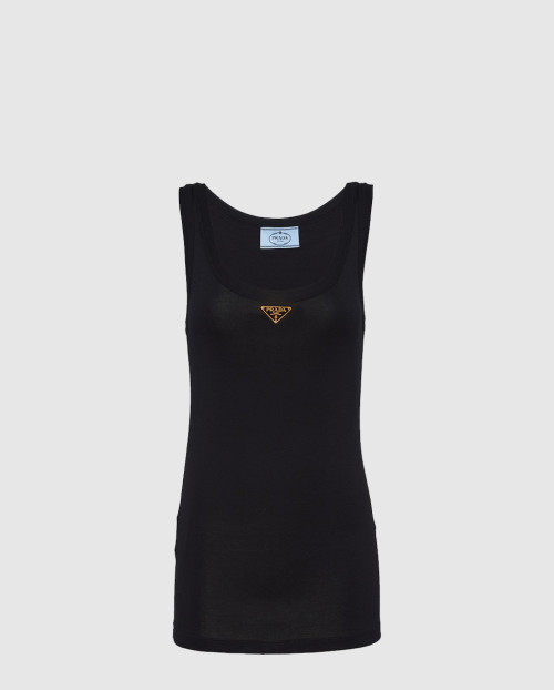 [PRADA-프라다]립 니트 저지 탱크 탑 39546X