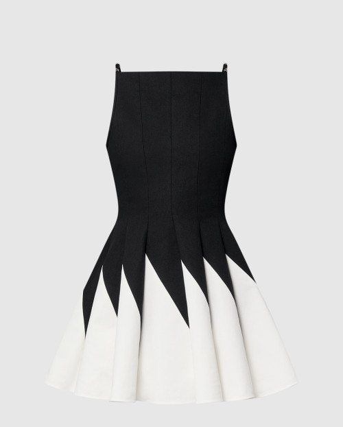 [LOUIS VUITTON-루이비통]컬러 블록 플리츠 드레스 1AHGTK