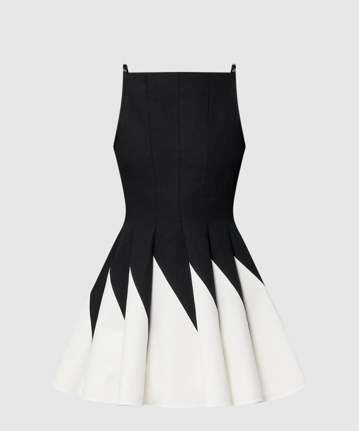 레플리카|이미테이션 louis-vuitton-루이비통컬러-블록-플리츠-드레스-1ahgtk