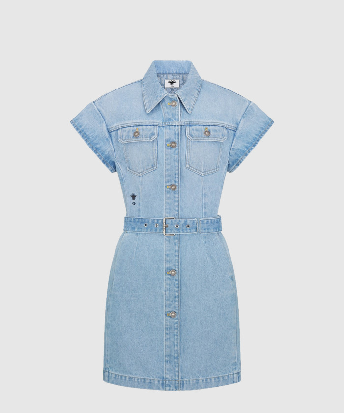 레플리카|이미테이션 dior-디올dioriviera-쇼트-벨트-셔츠-드레스-542r9