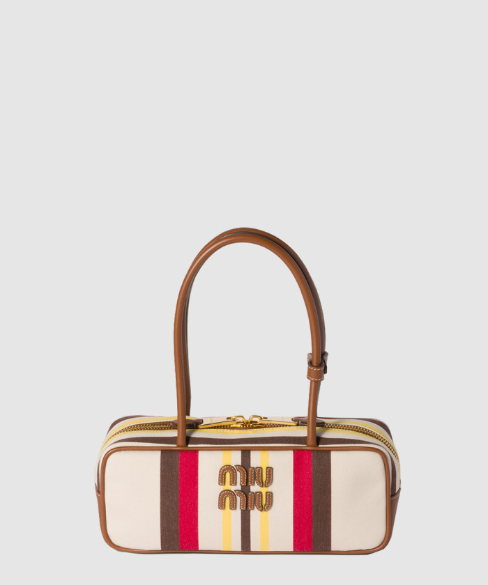 레플리카|이미테이션 miumiu-미우미우캔버스-및-가죽보백-5bb173-1