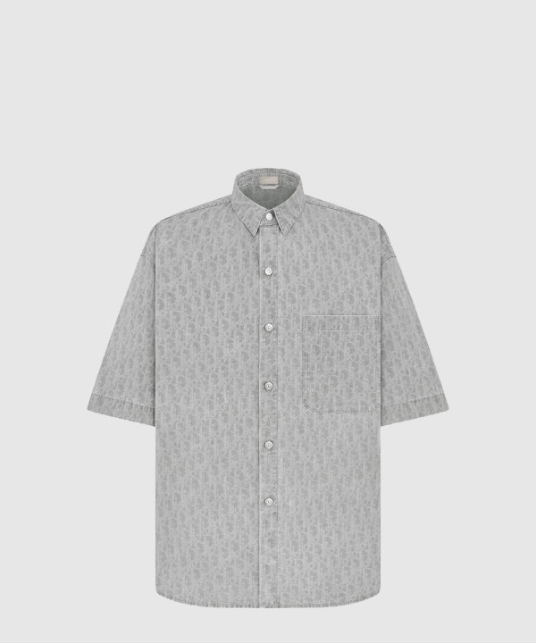 [DIOR-디올]Oblique 반소매 오버셔츠 243D5