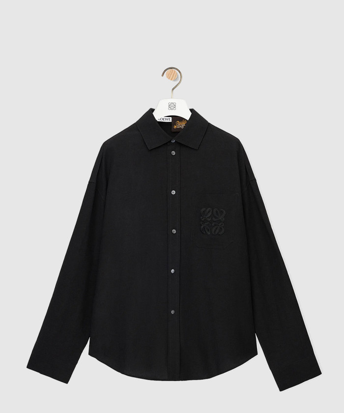 레플리카|이미테이션 loewe-로에베셔츠-비스코스-린넨