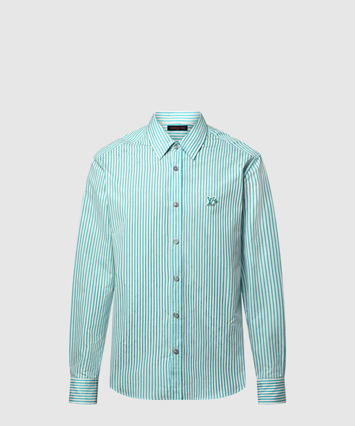 레플리카|이미테이션 louis-vuitton-루이비통모노그램-스트라이프드-셔츠-1ahvxe