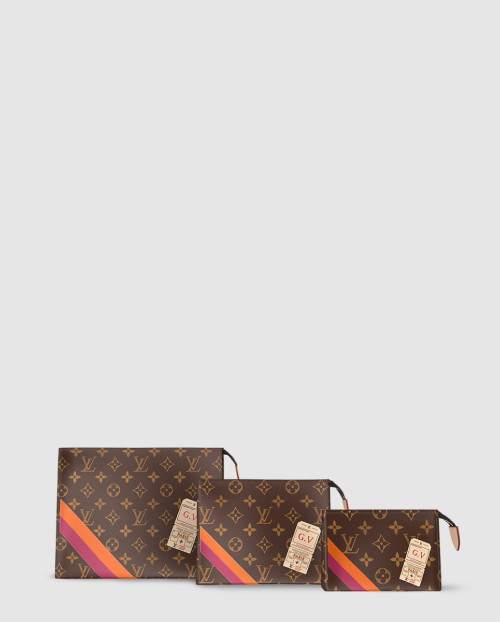 [LOUIS VUITTON-루이비통]트리오 토일렛 파우치 Mon Monogram P01952