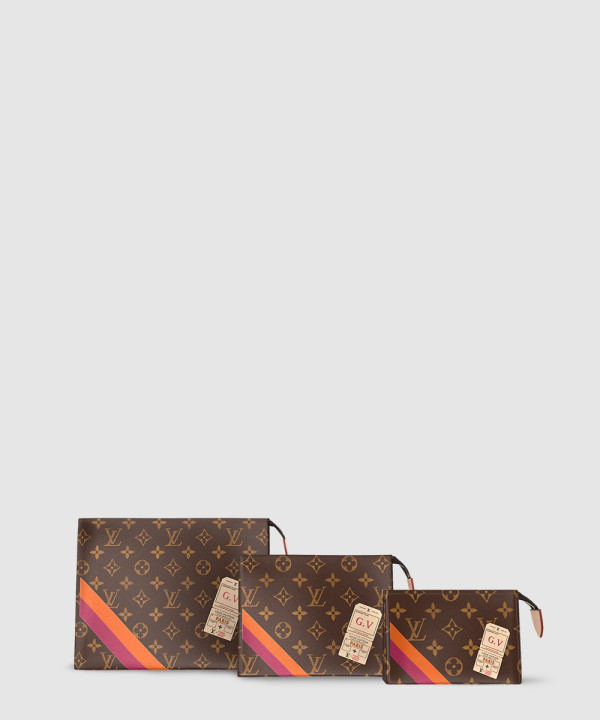 [LOUIS VUITTON-루이비통]트리오 토일렛 파우치 Mon Monogram P01952