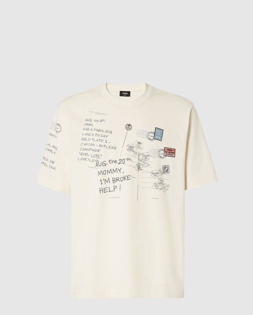 [FENDI-펜디]및 블루 실크 셔츠 FS0795