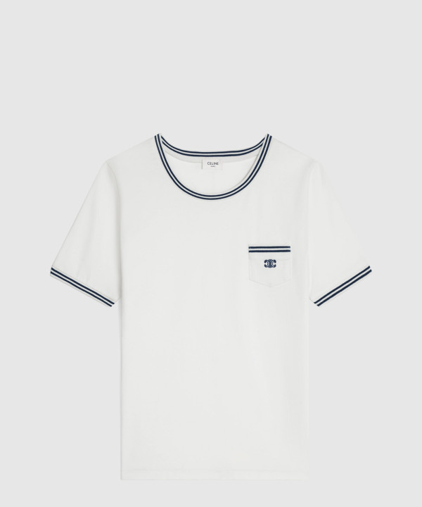 [CELINE-셀린느]70’s 트리옹프 티셔츠 코튼 저지 RX0976