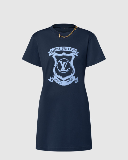 [LOUIS VUITTON-루이비통]크레스트 티셔츠 드레스 1AI393