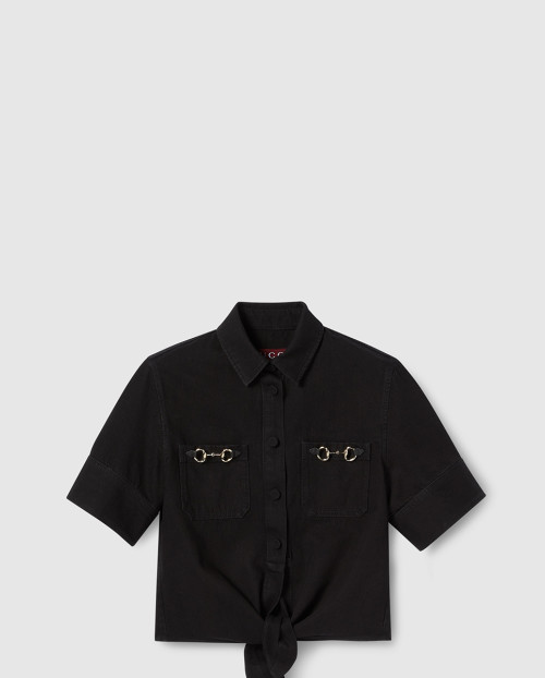 [GUCCI-구찌]홀스빗 데님 셔츠 832484