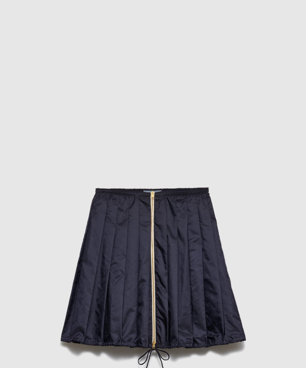 [PRADA-프라다]경량 리사이클 나일론 플리츠 스커트 21H008