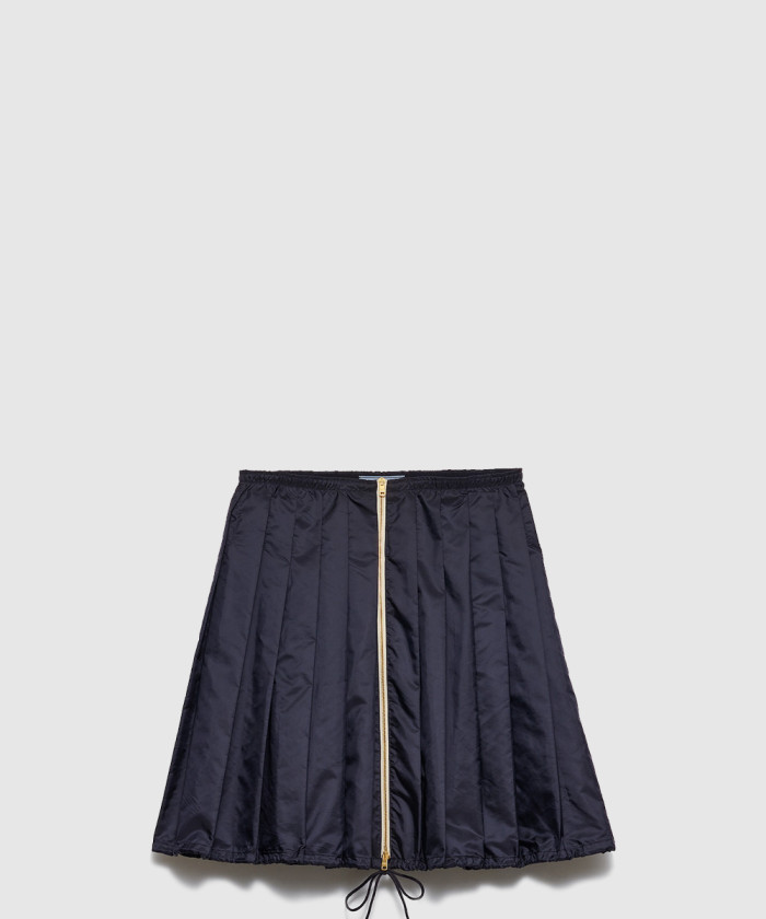 레플리카|이미테이션 prada-프라다경량-리사이클-나일론-플리츠-스커트-21h008