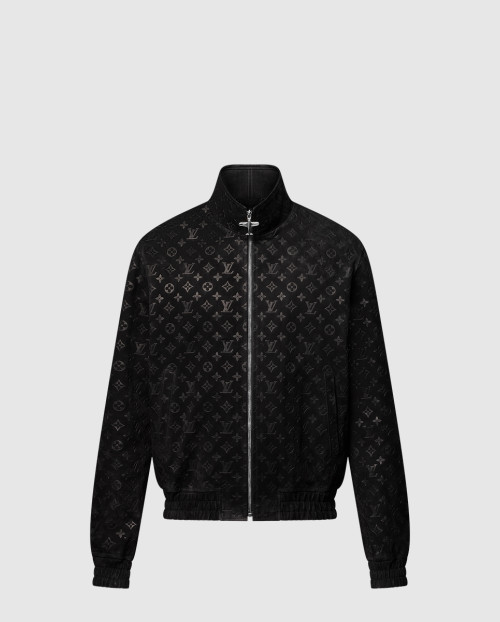 [LOUIS VUITTON-루이비통]모노그램 디보스드 스웨이드 트랙수트 재킷 1AHBU1