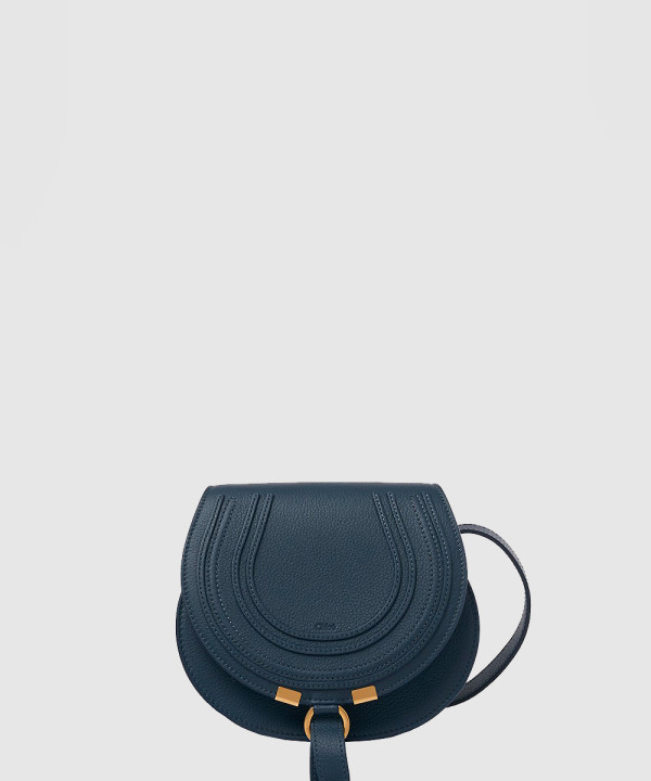 [CHLOE-끌로에]그레인드 가죽 스몰 Marcie 새들백 AS680