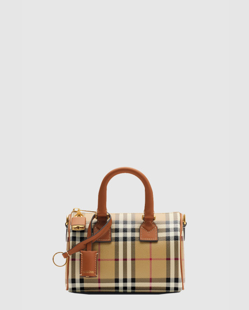 [BURBERRY-버버리]미니 체크 볼링백 81097911