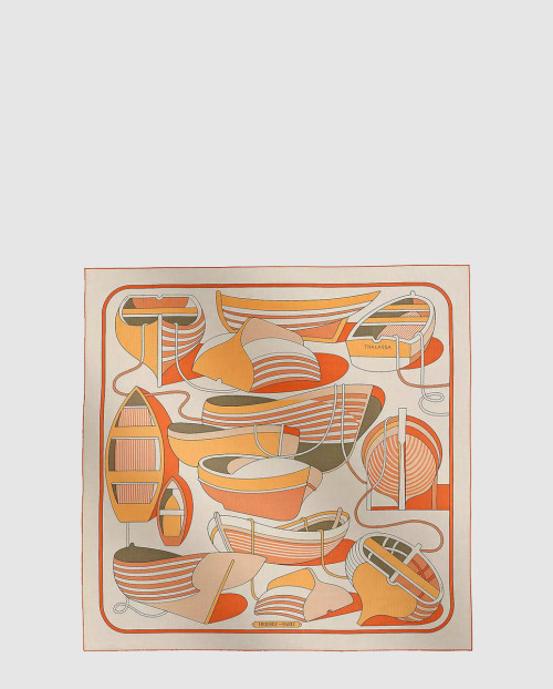 [HERMES-에르메스]Thalassa 숄 140