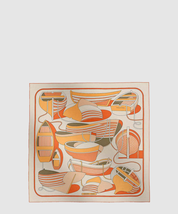 [HERMES-에르메스]Thalassa 숄 140