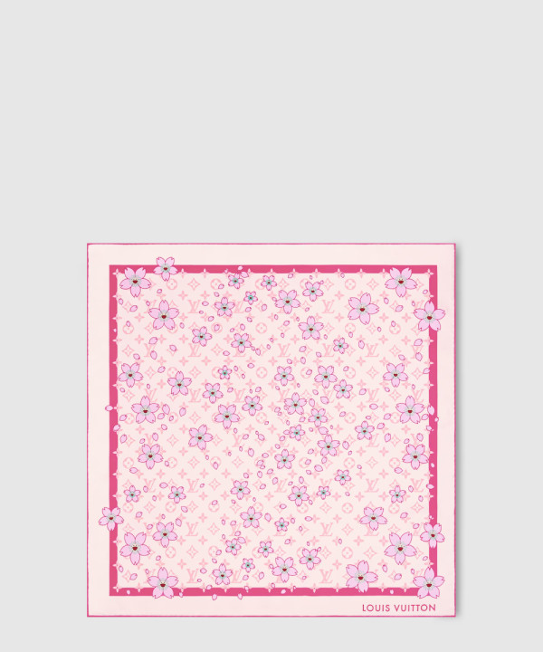 [LOUIS VUITTON-루이비통]LV x TM 모노그램 체리 블라썸 스퀘어 90 M94964