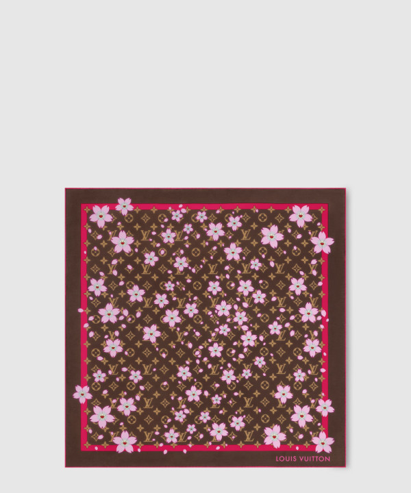 [LOUIS VUITTON-루이비통]LV x TM 모노그램 체리 블라썸 스퀘어 90 M96102