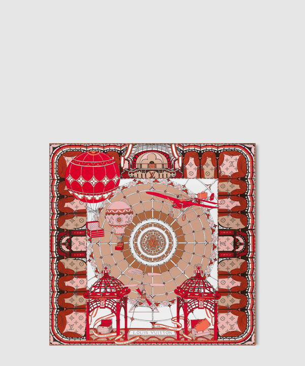 [HERMES-에르메스]플라이 어웨이 90 스카프 M93356