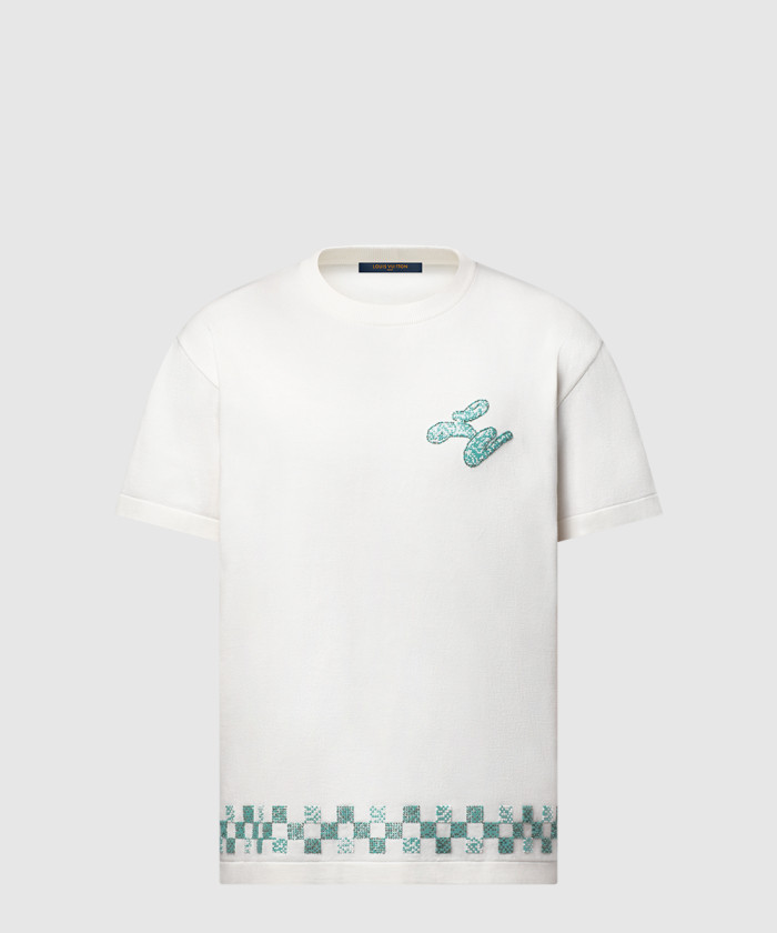 레플리카|이미테이션 louis-vuitton-루이비통엠벨리시드-쇼트-슬리브드-크루넥-1ahvo8