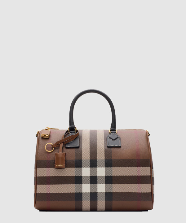 [BURBERRY-버버리]미디엄 체크 볼링백 81122251