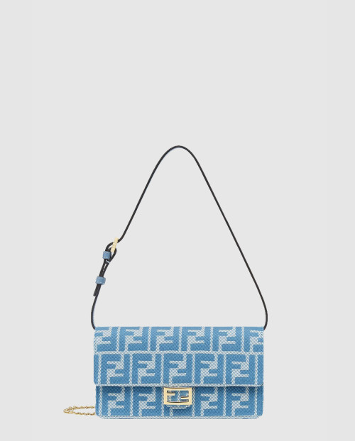 [FENDI-펜디]바게트 체인 지갑 8M0498