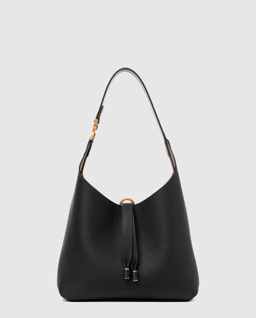 [CHLOE-끌로에]그레인드 가죽 Marcie 스몰 호보백 AS629