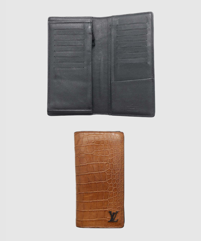 레플리카|이미테이션 louis-vuitton-루이비통악어-가죽-장지갑-m81830