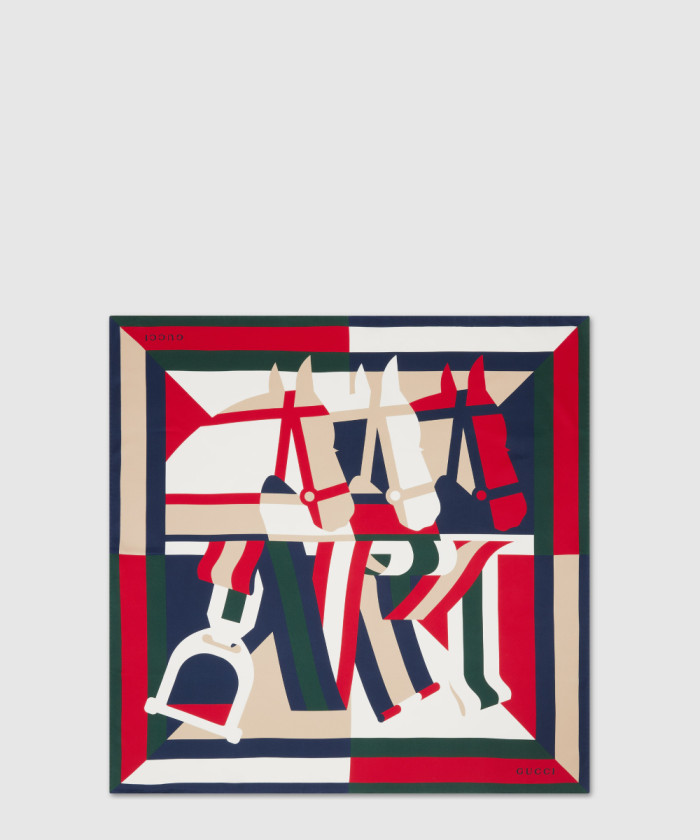 레플리카|이미테이션 gucci-구찌프린트-실크-까레-811167