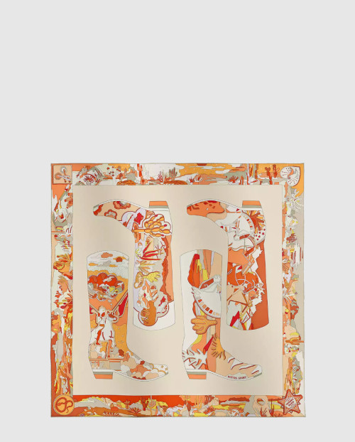 [HERMES-에르메스] Bottes Story 스카프 90