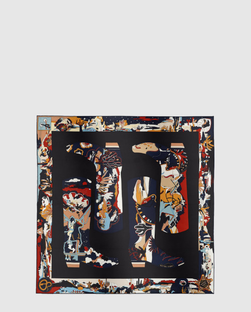 [HERMES-에르메스]Bottes Story 스카프 90