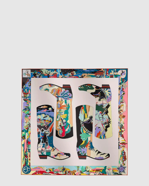 [HERMES-에르메스]Bottes Story 스카프 90