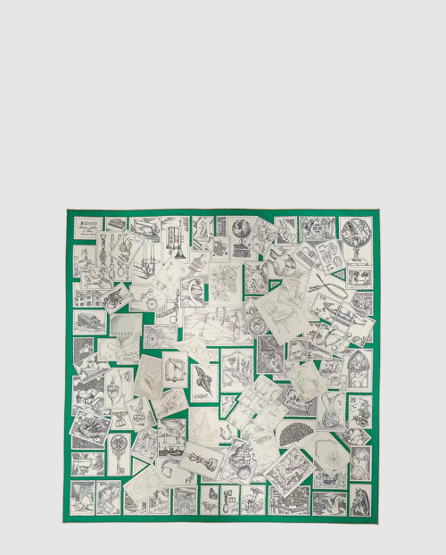 [HERMES-에르메스]Le Philateliste du Faubourg 스카프 90