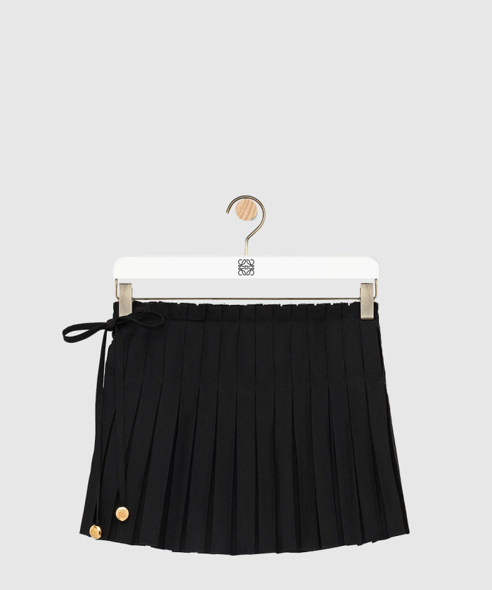 레플리카|이미테이션 loewe-로에베플리츠-쇼츠-비스코스-린넨