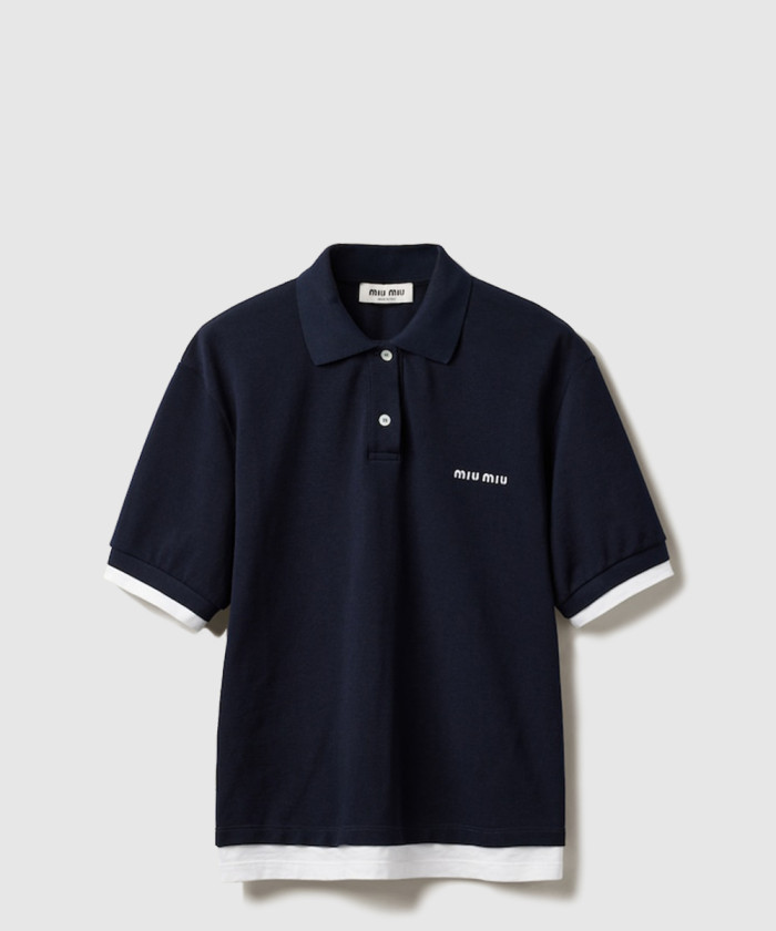 레플리카|이미테이션 miumiu-미우미우피케-및-저지-폴로-셔츠-mjn557