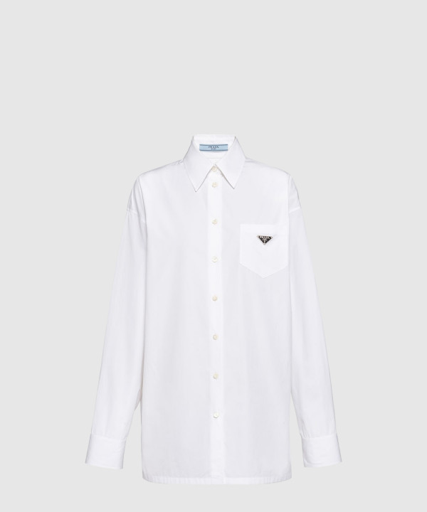 [PRADA-프라다]포플린 셔츠 P418GG