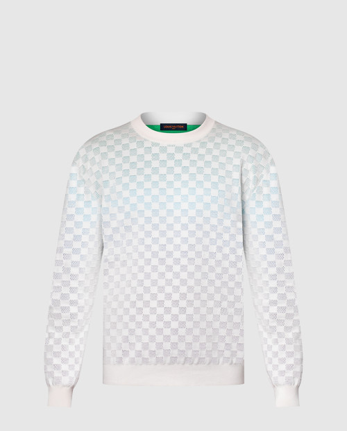 [LOUIS VUITTON-루이비통]다미에 그라디언트 자카드 풀오버 1AGTL0