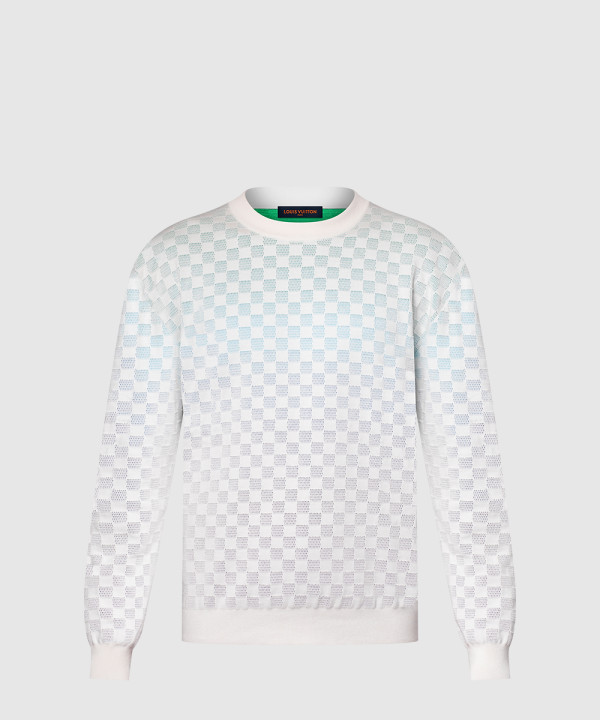 [LOUIS VUITTON-루이비통]다미에 그라디언트 자카드 풀오버 1AGTL0