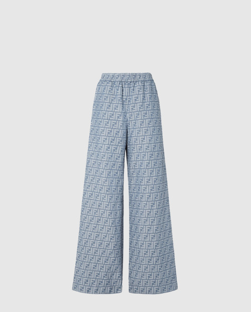 [FENDI-펜디]FF 샴브레이 팬츠 FLP869