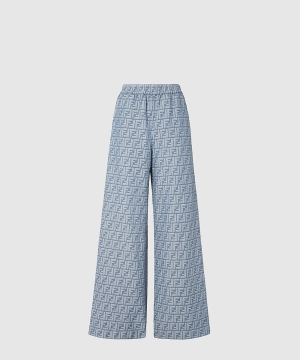 [FENDI-펜디]FF 샴브레이 팬츠 FLP869