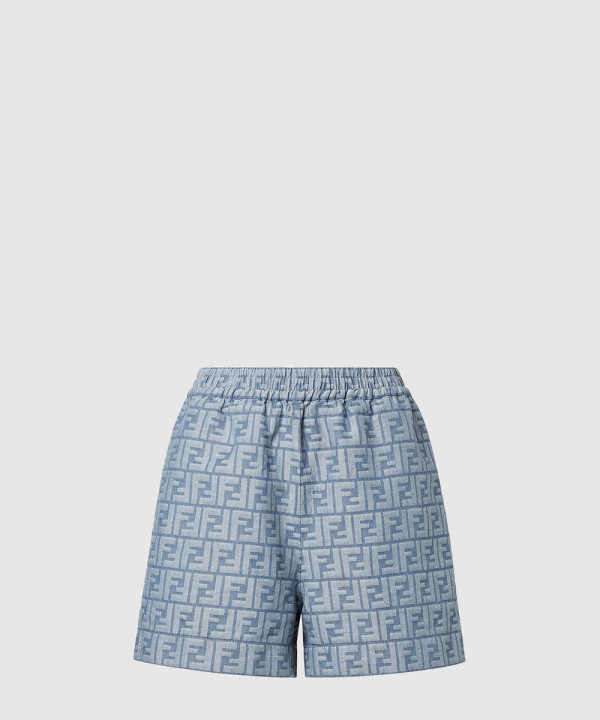 [FENDI-펜디]FF 샴브레이 쇼츠 FLP870