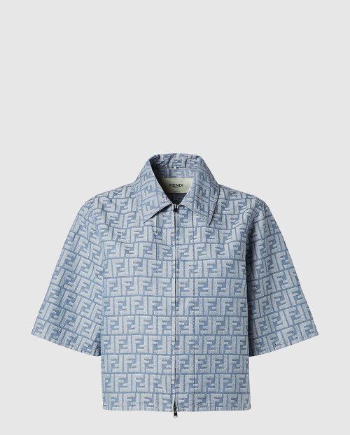 [FENDI-펜디]FF 샴브레이 재킷 FLF790