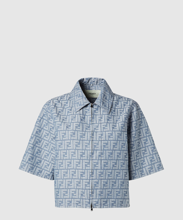 [FENDI-펜디]FF 샴브레이 재킷 FLF790
