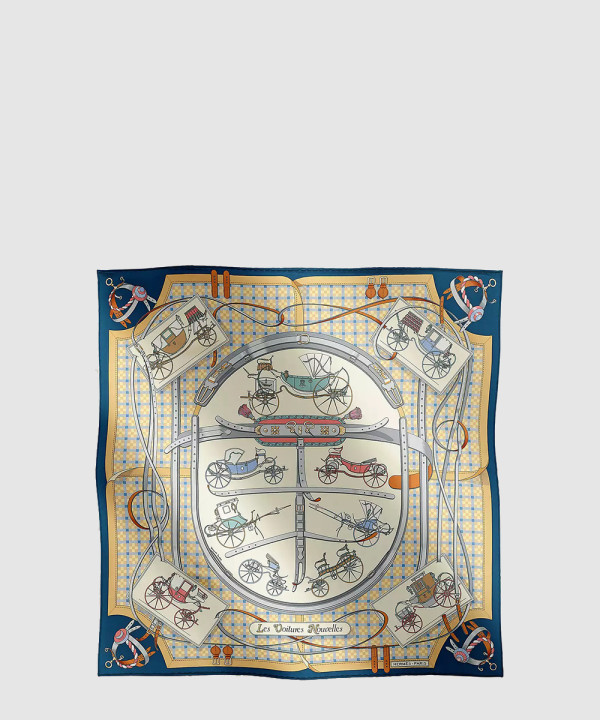 [HERMES-에르메스]Les Voitures Nouvelles 스카프